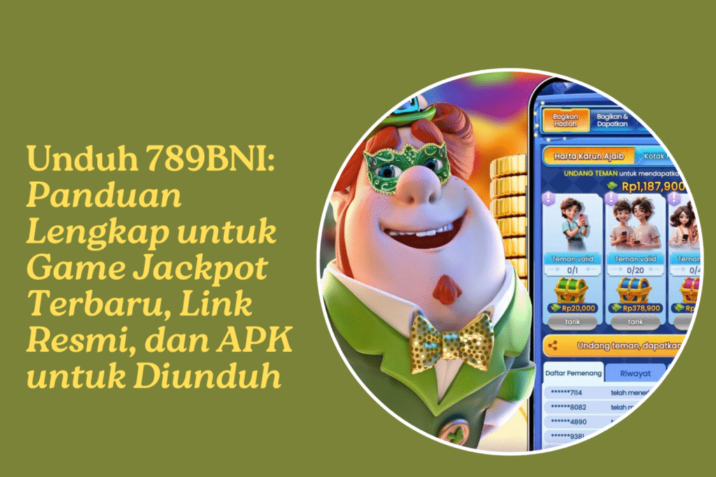 Unduh 789BNI Panduan Lengkap untuk Game Jackpot Terbaru, Link Resmi, dan APK untuk Diunduh