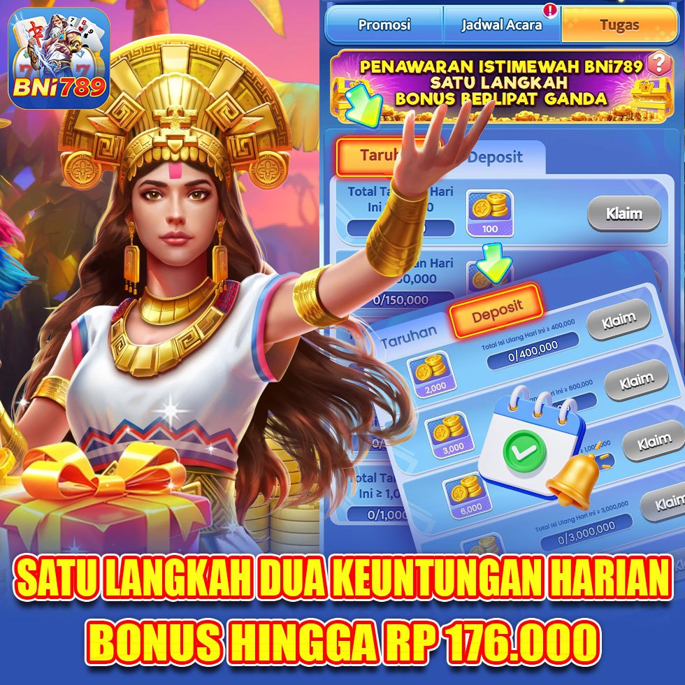 Slot Apk satu langkah dua keuntungan harian bonus hingga Rp 176.000