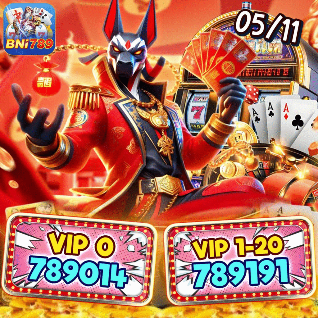 Slot Apk vip level 0-20 di 789bni