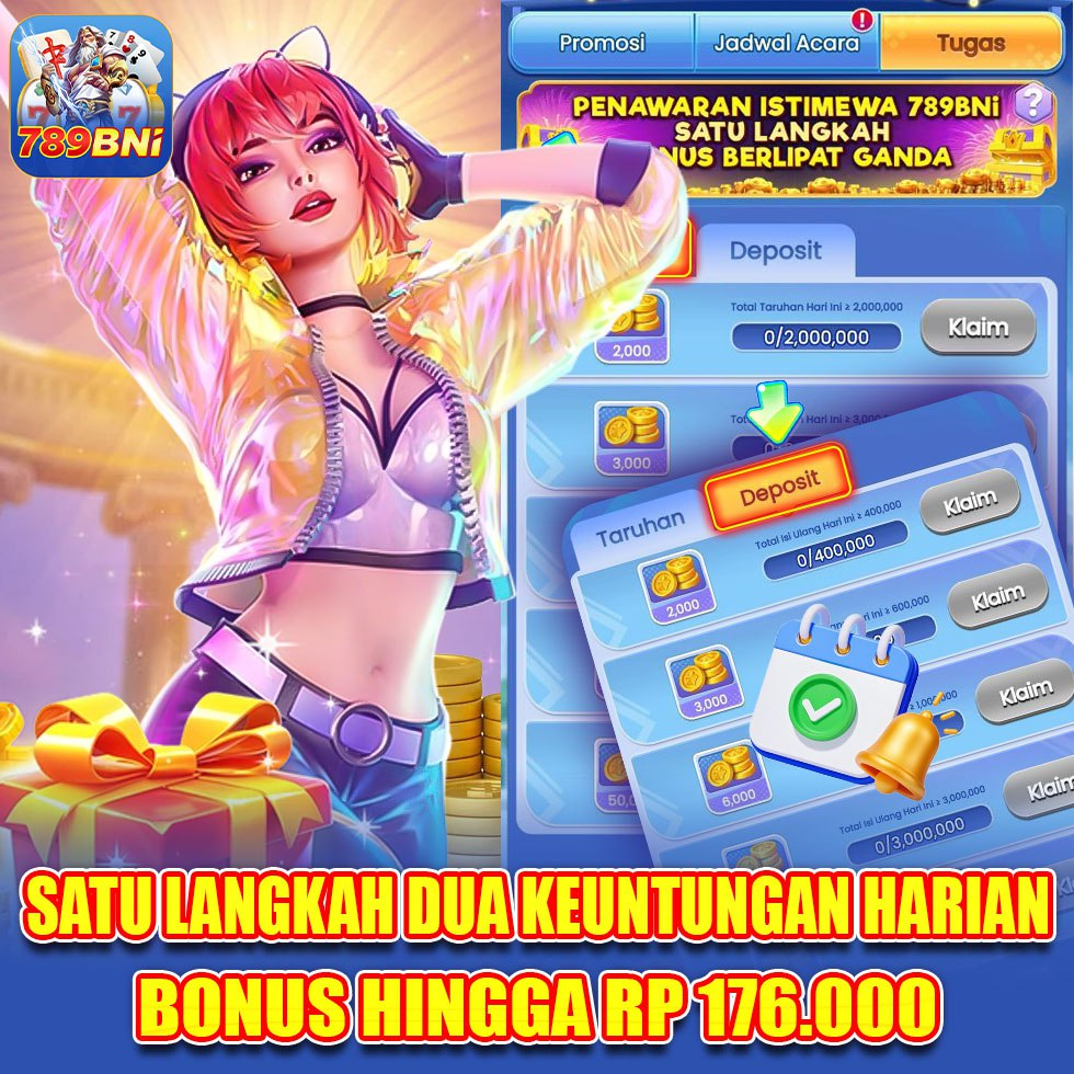 APK Slot Games Satu langkah dua keuntungan harian bonus hingga rp 176.000